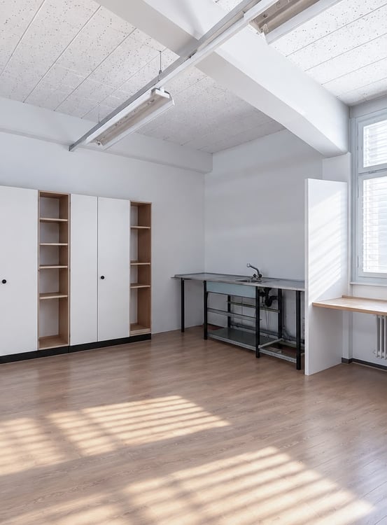 Atelier lumineux à louer – Rue de la Gurzelen 5, Bienne 4