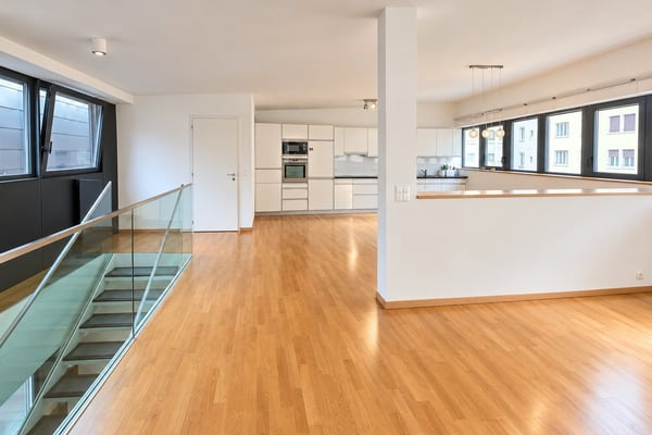 Prestigieux duplex en attique aux Eaux-Vives. 3