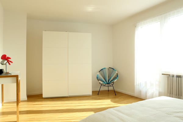 Möblierte 2-Zimmer-Dachwohnung mit Balkon 2
