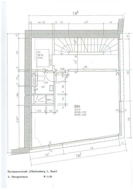 Zentrale Büro- / Praxisfläche am Barfüsserplatz 5