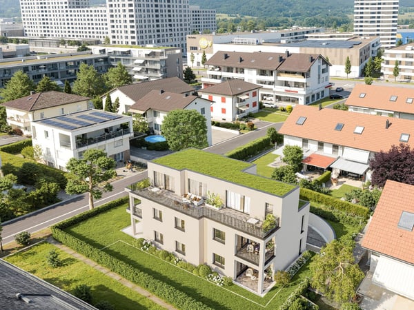 Exklusive 2.5-Zimmer-Attikawohnung mit zwei spektakulären Terrassen in Spreitenbach 1
