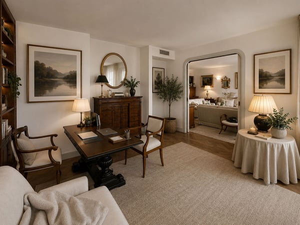 Panoramic apartment on two levels with independent guest suite in Lugano Castagnola 4
