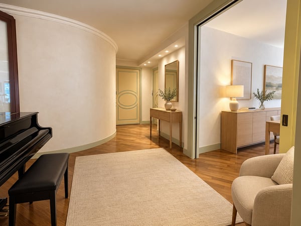 Lugano Castagnola – Elegante appartamento duplex con vista lago e suite ospiti indipendente 9