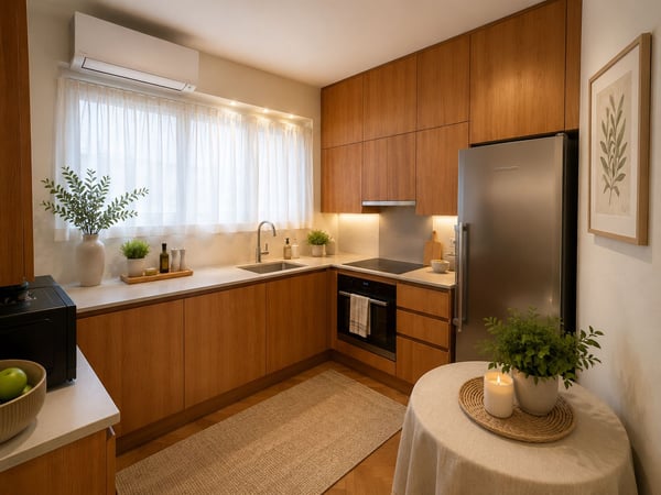 Panoramic apartment on two levels with independent guest suite in Lugano Castagnola 3