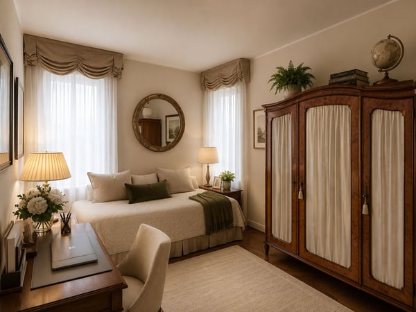 Panoramic apartment on two levels with independent guest suite in Lugano Castagnola 5