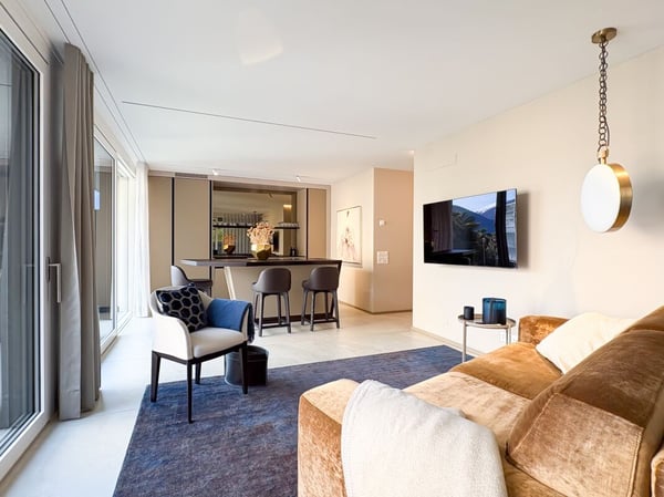 Minusio: Elegante 2.5-Zimmer-Ferienwohnung in der Residenz Estate & Esplanade 2