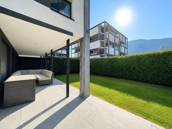 Wunderschöne 3.5 Zwg mit Garten - Leche Park Bellinzona 10