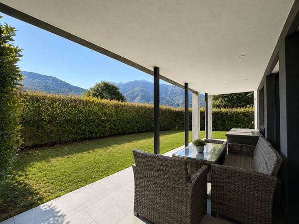 Wunderschöne 3.5 Zwg mit Garten - Leche Park Bellinzona 1