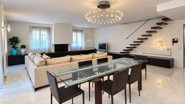 Spazio, design e comfort: duplex di oltre 160 m² a Chiasso 2