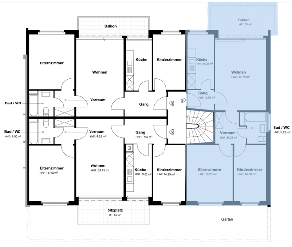 Wohnen mit Qualität - sanierte 3.0-Zimmer-Wohnung in Zug 11
