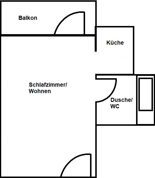 Charmante 1-Zimmerwohnung im Herzen der Churer Altstadt 6