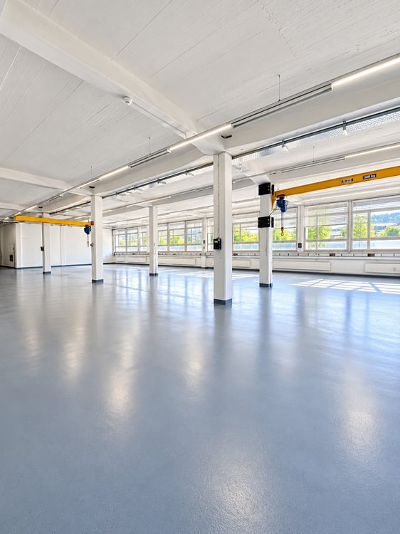 Grosszügige Büro- und Gewerbeflächen von 400 bis 830 m² in St. Gallen