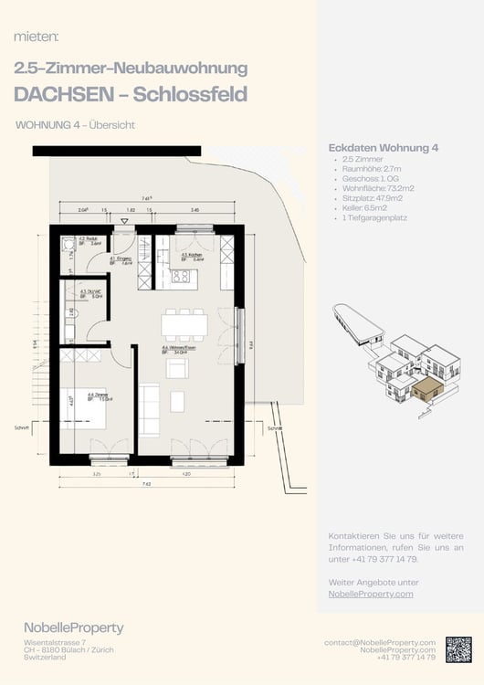 NEU: Moderne 2.5-Zimmer-Wohnung – Neubau, sofort verfügbar 14