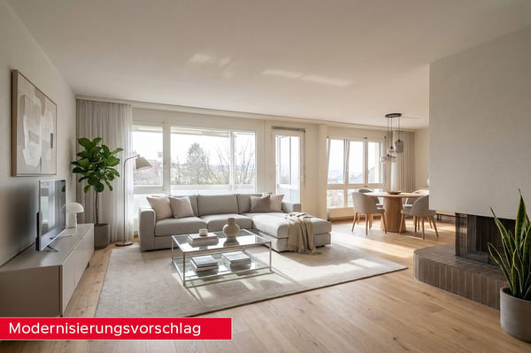 Helle 4.5-Zimmer-Wohnung mit Einstellplatz in Bolligen 1