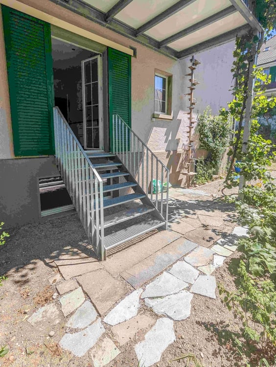 3.5-Zimmerwohnung mit Gartensitzplatz im Fischermätteli 1