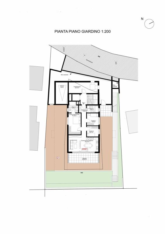 MELIDE · NUOVA RESIDENZA · ELEGANTE APPARTAMENTO CON TERRAZZA E GIARDINO PRIVATO