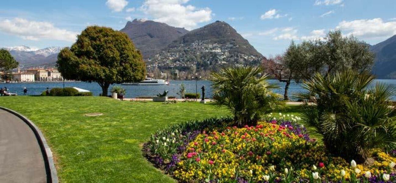 LUGANO-LORETO · RESIDENZA CASSARINETTA · 5.5-ROOM APARTMENT WITH PRIVATE GARDEN