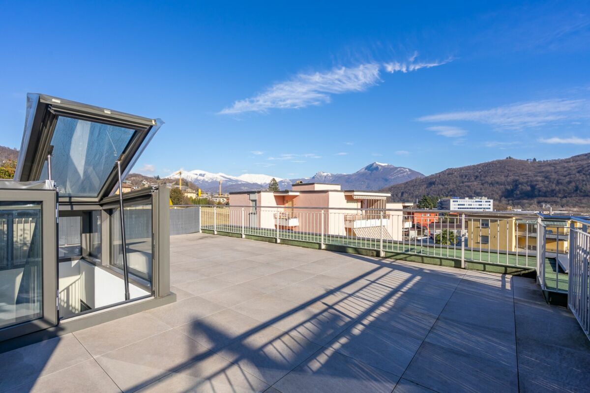 AGNO · CASA VACANZA · 2.5 LOCALI DI DESIGN CON ROOF TOP PANORAMICO