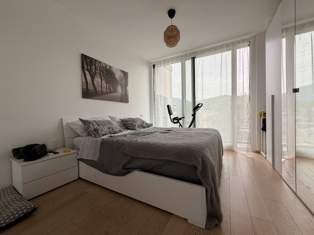 AGNO · AMPIO E MODERNO BILOCALE CON TERRAZZA PANORAMICA