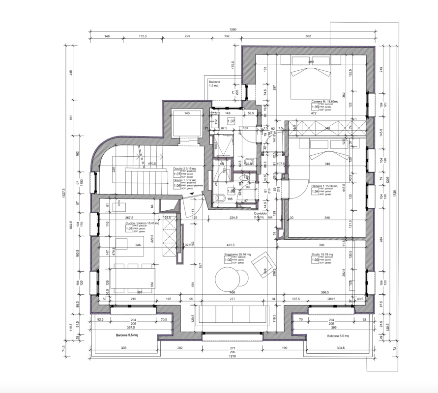CANOBBIO - FULLY RENOVATED 4.5-ROOM PENTHOUSE WITH LAKE VIEW, TECHNOLOGY AND COMFORT