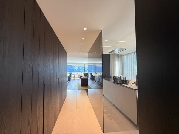 LUGANO - SUPER ATTICO DI RAPPRESENTANZA CON VISTA LAGO - PISCINA CONDOMINIALE NEL RESIDENCE CENTRAL PARK 10