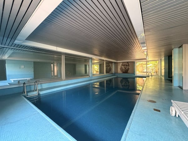LUGANO - SUPER ATTICO DI RAPPRESENTANZA CON VISTA LAGO - PISCINA CONDOMINIALE NEL RESIDENCE CENTRAL PARK 15