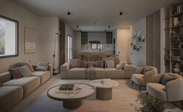 MELANO - VILLA IN COSTRUZIONE CON GIARDINO PRIVATO E AMPI SPAZI FAMILIARI 2