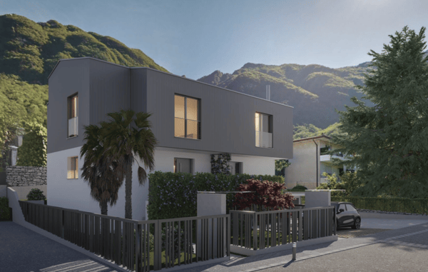 MELANO - VILLA B DI NUOVA REALIZZAZIONE CON GIARDINO D'INVERNO E SPAZI GENEROSI 4