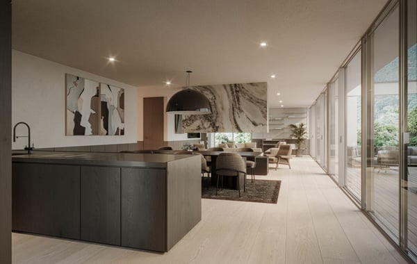 SAVOSA - ATTICO IN ESCLUSIVA RESIDENZA DI SOLE 5 UNITÀ ABITATIVE 5