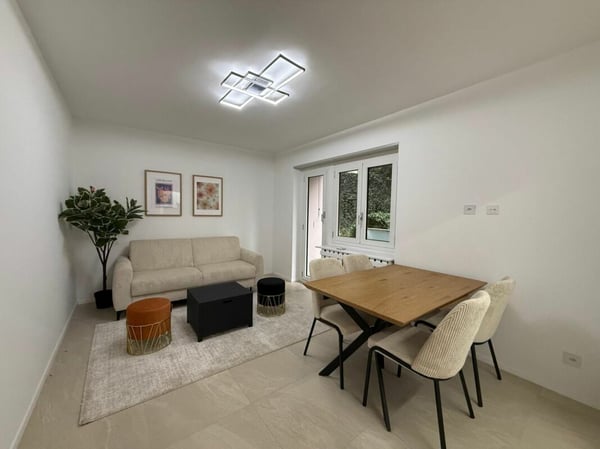 MASSAGNO - 3.5 LOCALI RINNOVATO FINEMENTE - GIARDINO PRIVATO 4