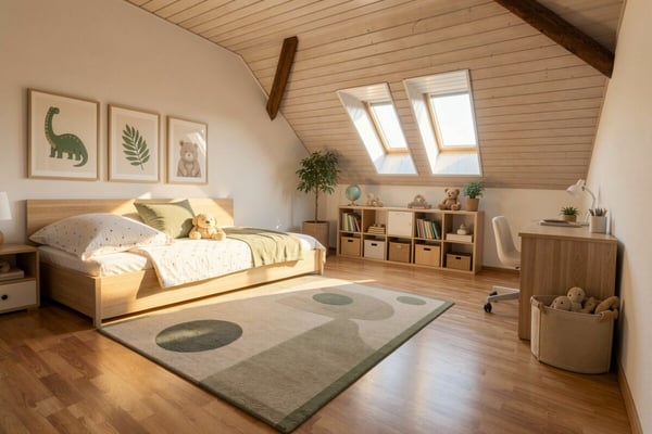 Duplex lumineux de 126 m² avec jardin commun dans un cadre verdoyant à Vuissens 6