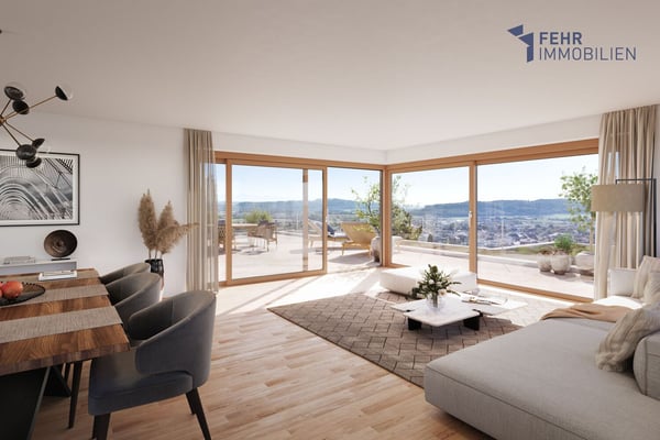Fehr Immobilien - Exklusive 4.5 - 5.5-Zi.-Terrassenvillen zum Mitgesta 3