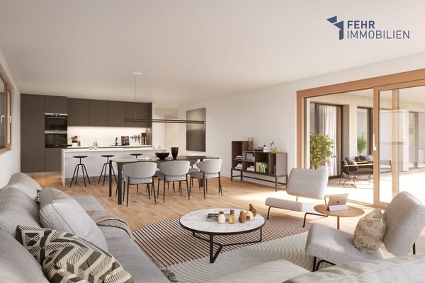 Fehr Immobilien - Exklusive 4.5 - 5.5-Zi.-Terrassenvillen zum Mitgesta 4