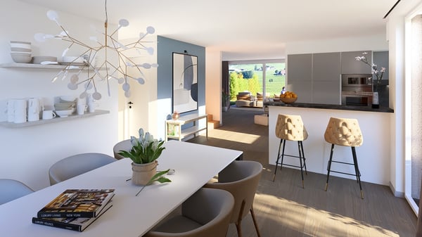 Promotions de 15 villas mitoyennes de 5 et 6 pièces à vendre à Le Mouret 2
