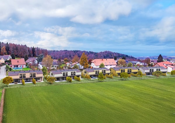 Promotions de 15 villas mitoyennes de 5 et 6 pièces à vendre à Le Mouret 5