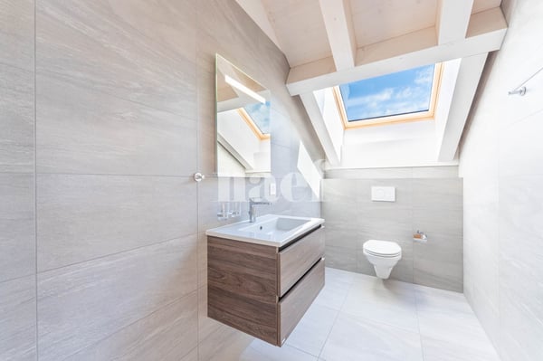 Appartement neuf de 5.5 pièces duplex avec grande terrasse et balcon à vendre à Prévonloup 7