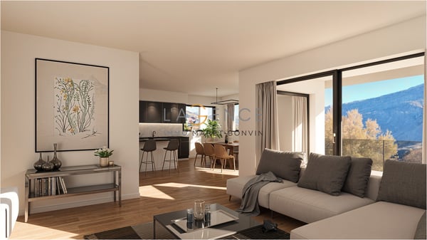 APPARTEMENT DE 4,5 PCES NEW PROMOTION - LE VIGNOBLE DE L'ARCHE 5