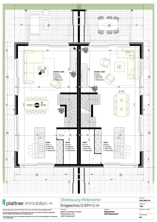 5.5-Zimmer-Doppeleinfamilienhaus Haus E1 & E2 Niederdorf 12