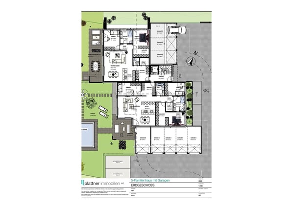 3.5 Zimmer Attika-Wohnung mit 140m2 Terrasse 10
