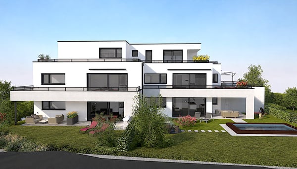 3.5 Zimmer Attika-Wohnung mit 140m2 Terrasse 3