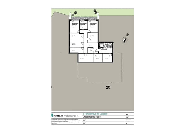 3.5 Zimmer Attika-Wohnung mit 140m2 Terrasse 9