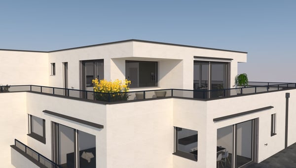 3.5 Zimmer Attika-Wohnung mit 140m2 Terrasse 6
