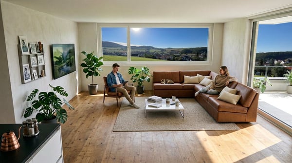 4.5-Zimmer-Neubauwohnungen mit Balkon oder Sitzplatz  in Niederdorf 14