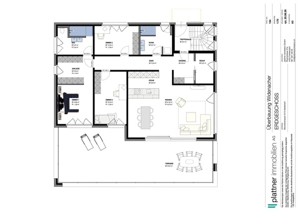 4.5-Zimmer-Neubauwohnungen mit Balkon oder Sitzplatz  in Niederdorf 19