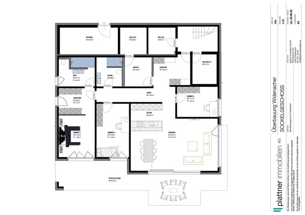 4.5-Zimmer-Neubauwohnungen mit Balkon oder Sitzplatz  in Niederdorf 18