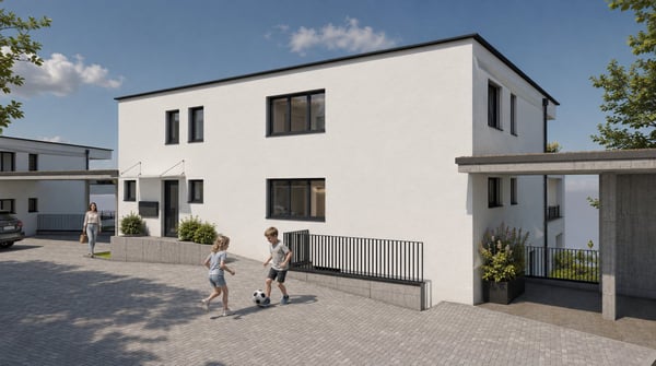 4.5-Zimmer-Neubauwohnungen mit Balkon oder Sitzplatz  in Niederdorf 4