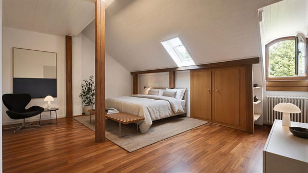 Duplex de 7,5 pièces d'exception au sein du Château Barillet, Art de vivre entre vignes et Genève 6