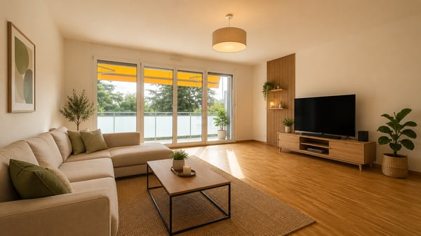 Charmant 1 pièces de 140 m² PPE à Meyrin avec un grand balcon 2