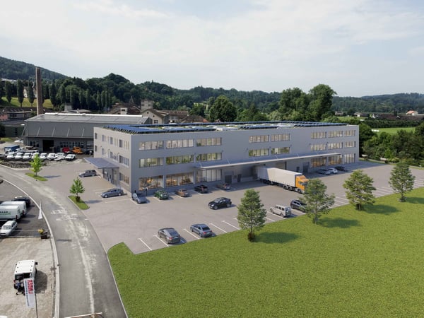 Moderne Gewerbe-Industrieimmobilie mit Büroflächen in Bischofszell