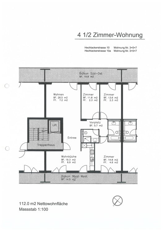 Wohnkomfort trifft gute Lage 4.5 Zimmerwohnung in St. Gallen Haggen 13